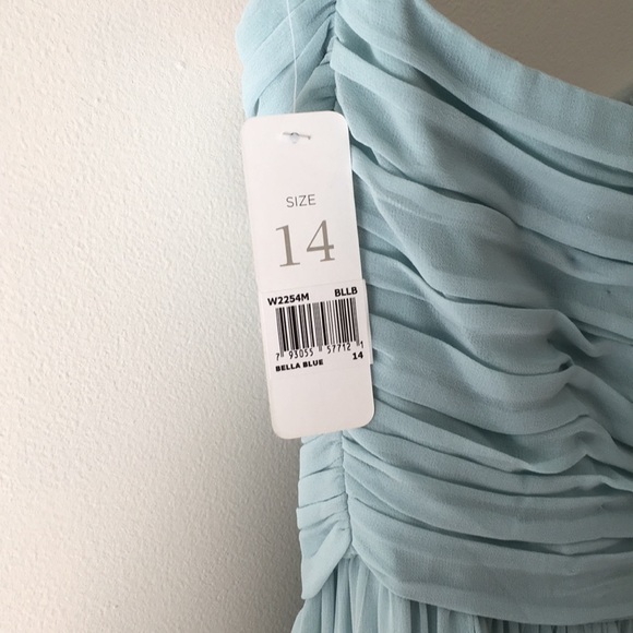 Donna Morgan Teal Gray Blue Formal Never worn - Picture 4 of 6